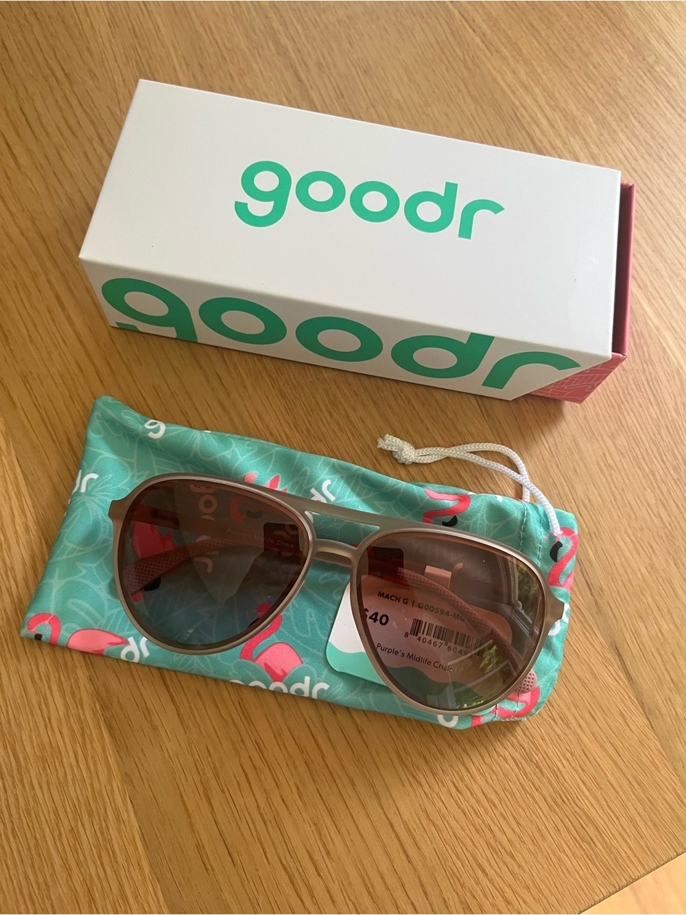 NWT!! Goodr Aviator Sunglasses